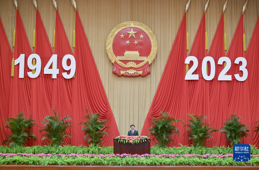 全國(guó)政協(xié)辦公廳、中共中央統(tǒng)戰(zhàn)部、國(guó)務(wù)院僑辦、國(guó)務(wù)院港澳辦、國(guó)務(wù)院臺(tái)辦、中國(guó)僑聯(lián)聯(lián)合舉行國(guó)慶招待會(huì) 王滬寧致辭