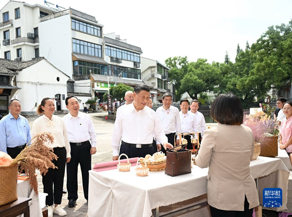  習近平在浙江考察時強調(diào) 始終干在實處走在前列勇立潮頭 奮力譜寫中國式現(xiàn)代化浙江新篇章 返京途中在山東棗莊考察 